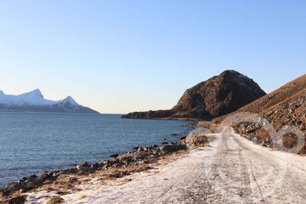 Haukland Beach auf den Lototen